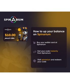 Spinarium.com $10 Wallet Card Code Key GLOBAL